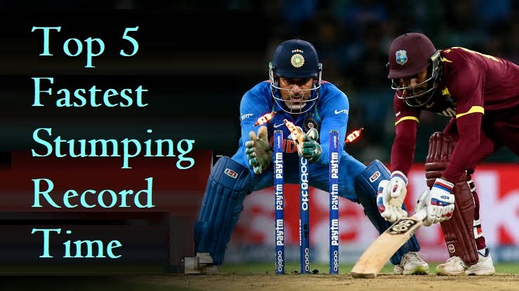 Top 5 Fastest Stumping Record Times in Cricket History