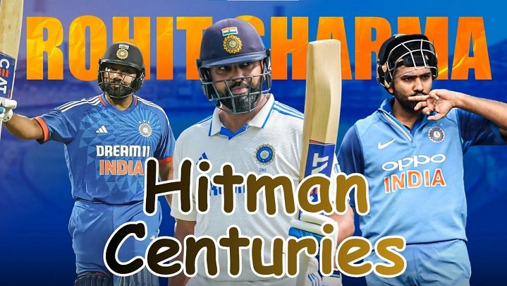 Rohit Sharma Centuries: Full List, Records, Stats and Career Highlights